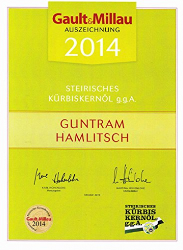 Ölmühle Hamlitsch Steirisches Kürbiskernöl g.g.A., 250 ml, 1er Pack (1 x 250 ml) - 2