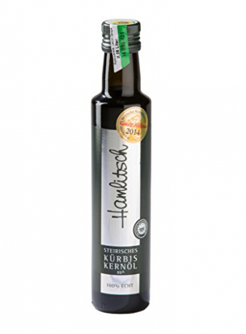 Ölmühle Hamlitsch Steirisches Kürbiskernöl g.g.A., 250 ml, 1er Pack (1 x 250 ml) - 1