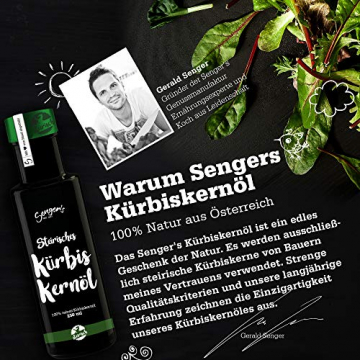 Steirisches Kürbiskernöl g.g.A. 100% reines original Kernöl aus der Steiermark Premium (1000 ml) - 4