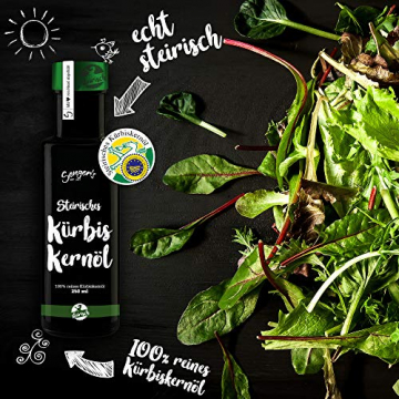 Steirisches Kürbiskernöl g.g.A. 100% reines original Kernöl aus der Steiermark Premium (1000 ml) - 6
