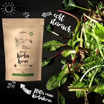 2 kg Steirische Kürbiskerne Kürbiskern Rohkostqualität natur unbehandelt vegan geschält (2) - 2