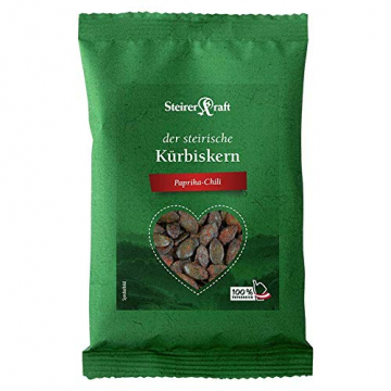 Steirerkraft - Steirische Kürbiskerne - Paprika-Chili - 40 g - 1