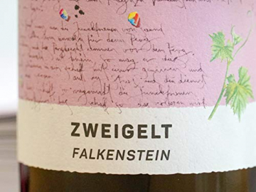 Zweigelt, Falkenstein 2018 - Qualitäts Rotwein aus Österreich, trocken (6 x 0,75l) - 2